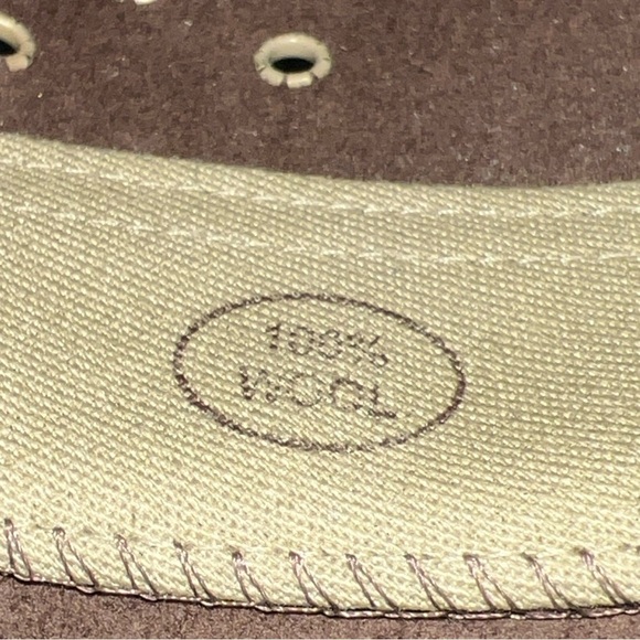 Country Gentleman Surrey Fedora 100% Wool Hat~M~Brown - Picture 7 of 7